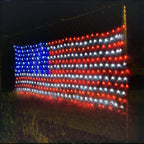American Flag Lights Outdoor 420 LED String Lights Party Decor