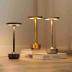 Aluminum LED Cordless Rechargeable Table Desk Lamp