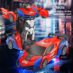 One-Touch Transforming RC Sports Car Robot