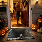 3D Halloween Optical-Illusion Diatomite Floor Mat