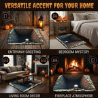 3D Halloween Optical-Illusion Diatomite Floor Mat