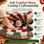 Christmas 3D Optical Illusion Round Floor Mat – 80 cm