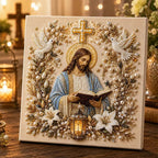 DIY 3D Pearl-Style Christian Faith Art Kit