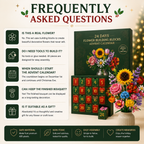 Flower Building Blocks Advent Calendar