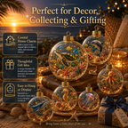 Lighted Ocean Animal Diorama Ornament