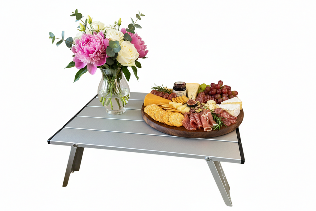 Foldable Aluminum Camping Table – Lightweight & Portable 41cm