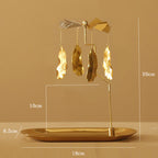 Rotary Spinning Tea Light Candle Holder