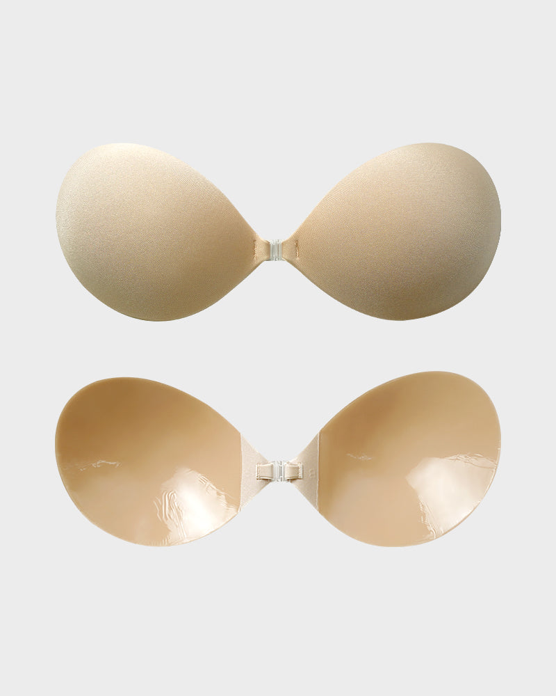 1Front Closure Adhesive Invisible Push-Up Bra(2 Pairs)