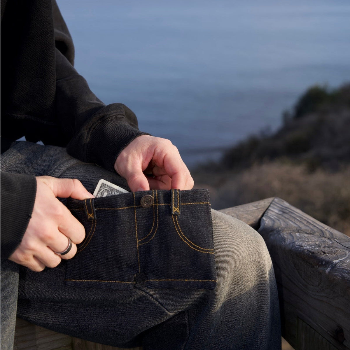 Mini Jeans Wallet