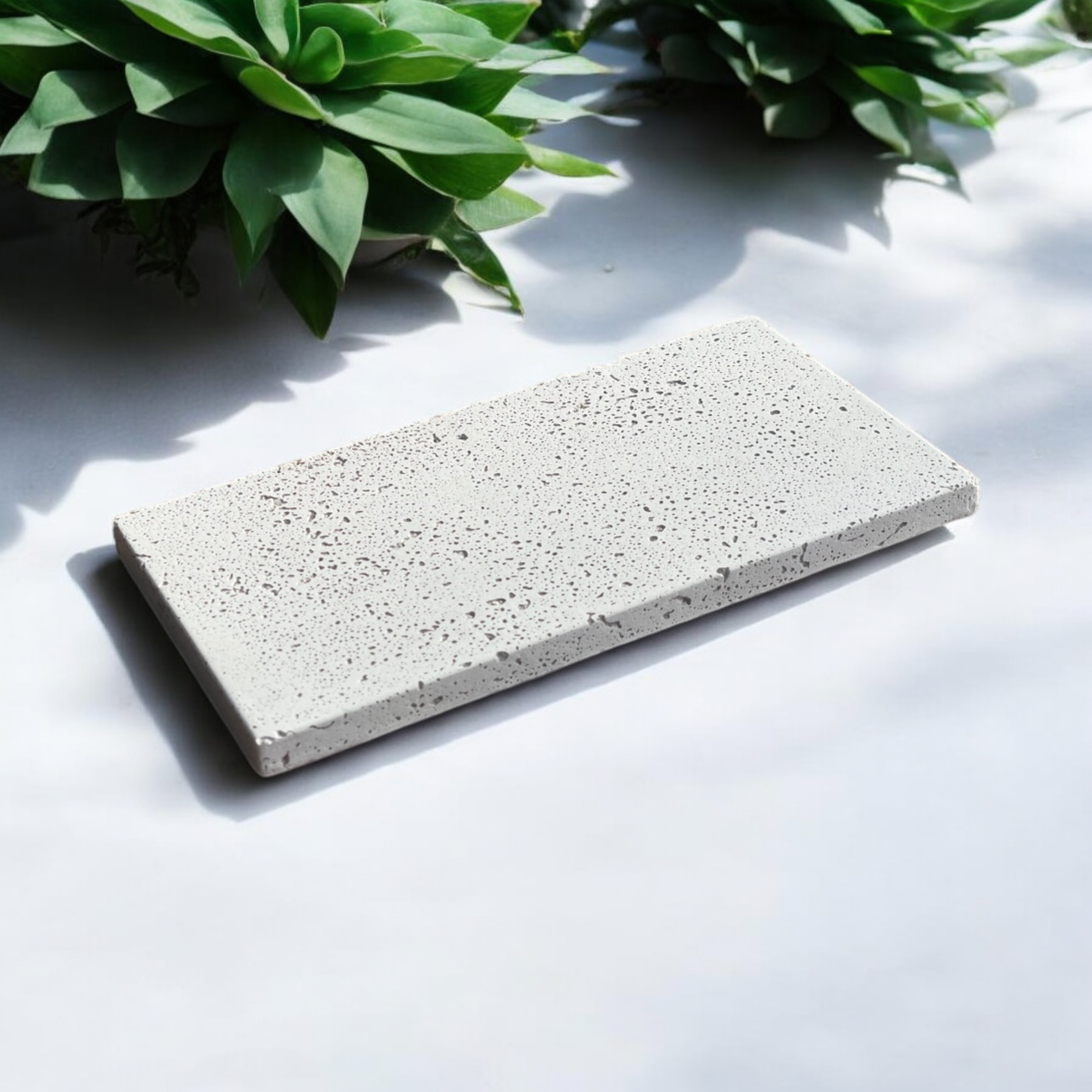 Rectangular Concrete Vanity Tray