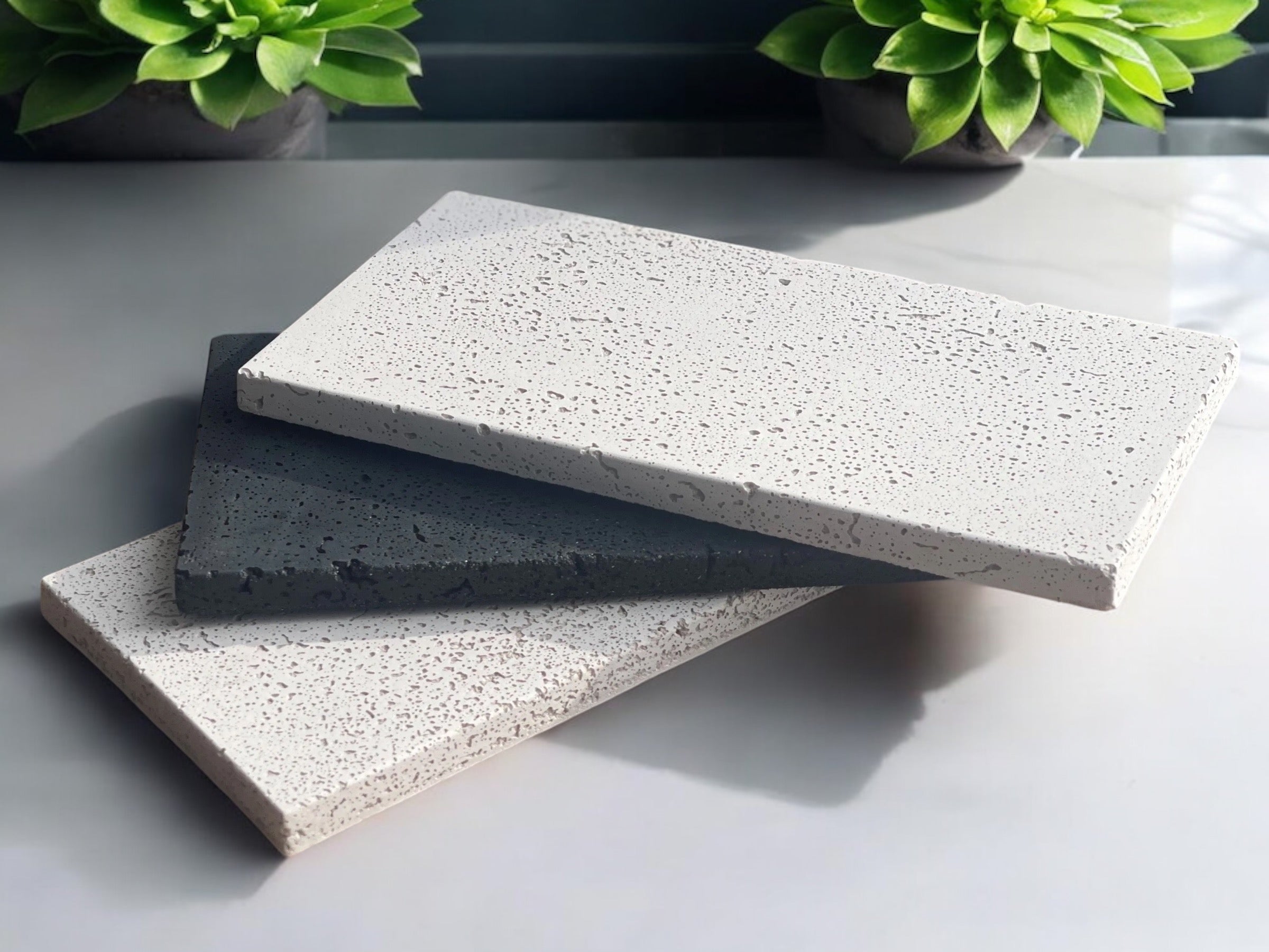 Rectangular Concrete Vanity Tray