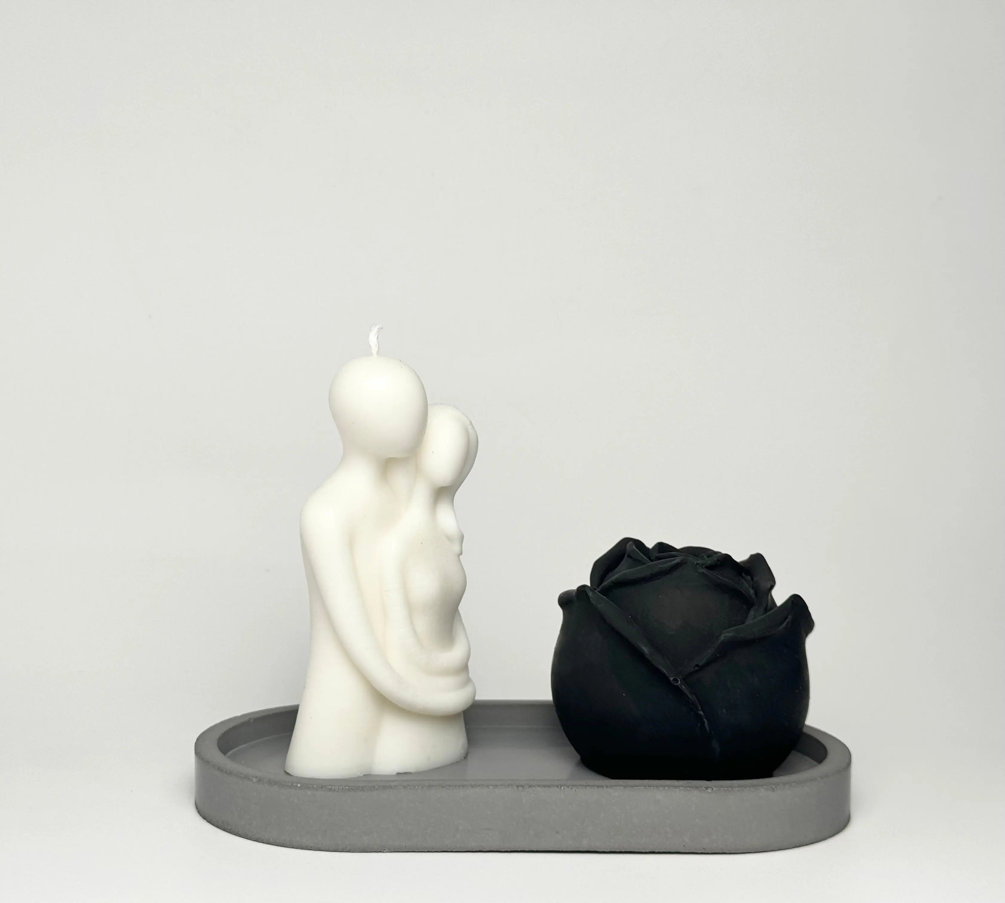 Oval Concrete Jewelry & Soap Tray