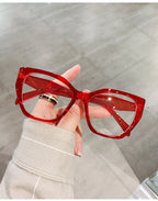 Oversized Blue-Light Fashion Glasses