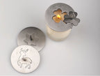 Decorative Metal Candle Topper for Jar Candles