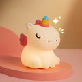 Satsus® Unicorn Night Light LED Squishy Tap Lamp Best Gift for Baby and Girl