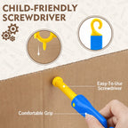 Kids Cardboard Cutting and Building Tool Set