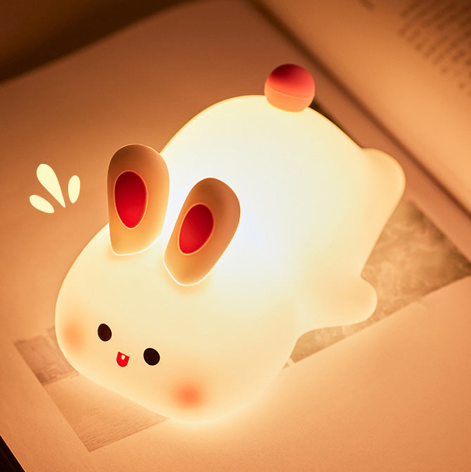 Satsus® Squishy Silicone Tap Tap Night Light Lamp Best Gift