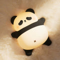 Satsus® Lying Lazy Panda Night Light LED Tap Lamp Best Gift for Baby and Girl
