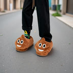 Funny Poop Warm Plush Slippers