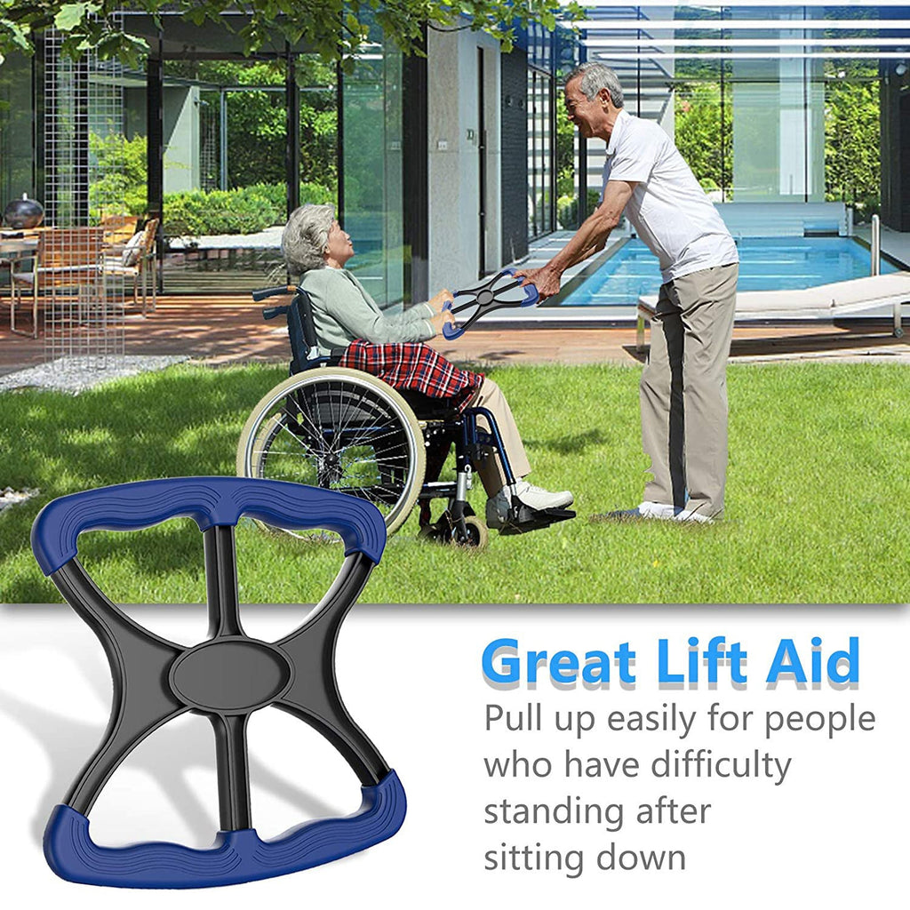 Standing Aid and Handicap Bar with No-Slip Grip Handles stand assist lift