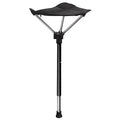Satsus| Adjustable Aluminum Alloy Folding Camping Stool 125kg Load Bearing for Hiking Travel
