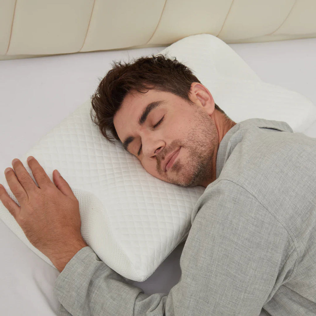 Satsus| Cervical Pillow for Neck Pain Relief – Orthopedic Memory Foam Neck Support Pillow for Cervical, Shoulder & Back Alignment