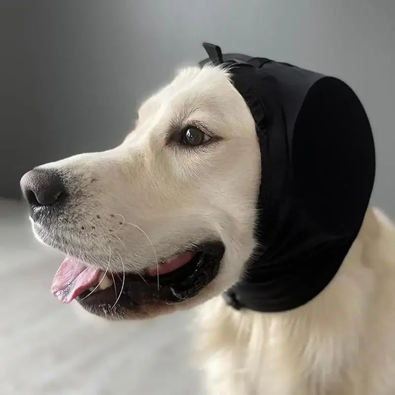 Satsus| Noise-Suppressing Dog Ear Protectors | Comfortable, Breathable Polyester for Fireworks & Thunderstorm Anxiety Relief