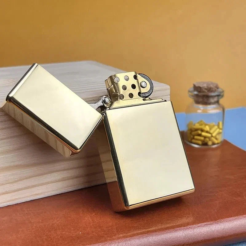 Timeless Heavy-Duty Flip-Open Flame Lighter
