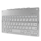 Travel-Friendly Foldable Wireless Keyboard Phone Holder