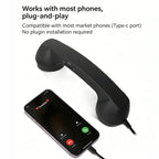 Call Me Classic USB-C Telephone Handset