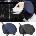 Satsus| Noise-Suppressing Dog Ear Protectors | Comfortable, Breathable Polyester for Fireworks & Thunderstorm Anxiety Relief