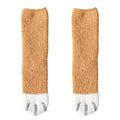 Plush Winter Cute Cat Paws Sock