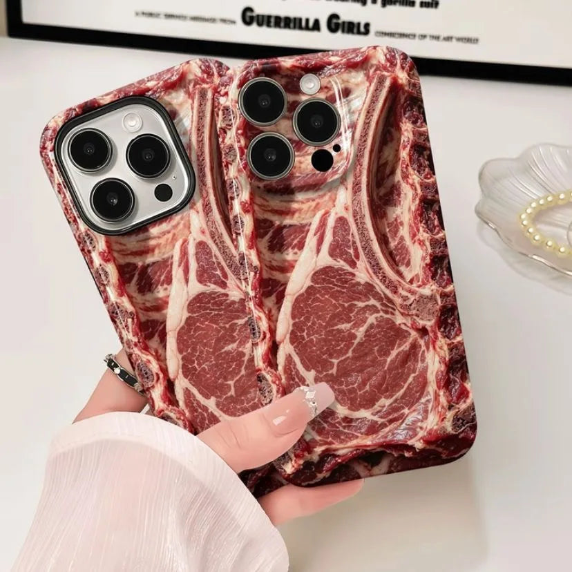 Raw Steak Phone Case