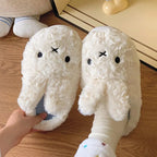 Miffy Bunny Plush Slippers