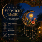 Solar Moonlight Wind Chime Garden Light – 30 cm