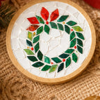 DIY Mosaic Christmas Coaster Kit – 6 Designs