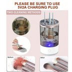 Dustproof Fast USB Automatic Makeup Cleaner