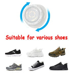 Quick Automatic Buckle No-Tie Shoe Clip