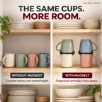 MugNest – Adjustable Cup Stacking Organizer