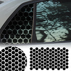 Car Side Window Honeycomb Decor Sticker
