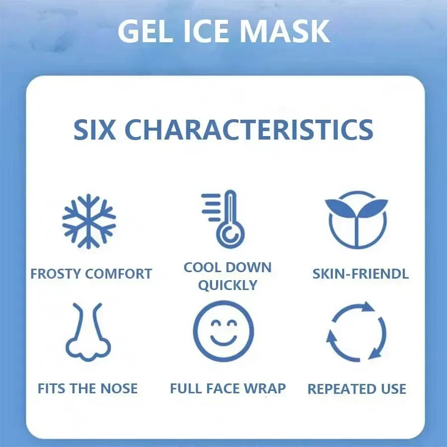 Cooling Gel Face Therapy Relaxation Mask