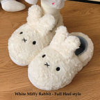 Miffy Bunny Plush Slippers