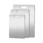 Stainless Steel Chopping Board — Heavy Duty, Professional Grade, Food Safe, Easy Clean, Durable, Rust Resistant