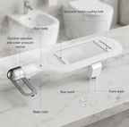Ultra-Slim Adjustable Water Manual Bidet