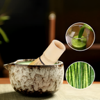 Satsus| Traditional Matcha Tea Set – 6-Piece Authentic Japanese Matcha Kit – Premium Bamboo & Ceramic