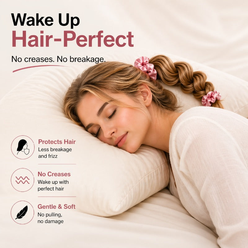 Heatless Satin Hair Curler