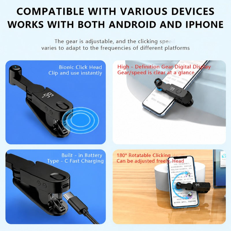 Digital Display Auto Clicker