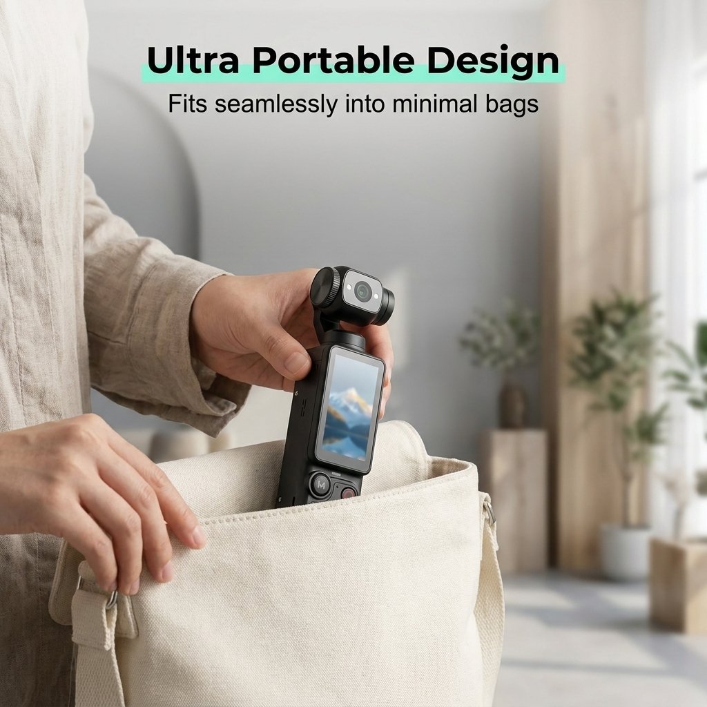 2026 Newest Xtra Pro — 4K AI Pocket Camera with 180° Rotating Lens