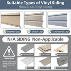 No-Drill Vinyl Siding Hooks