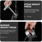 Stainless Steel Burger Smasher